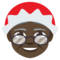 Mrs. Claus - Black emoji on Emojione